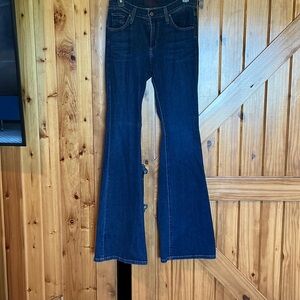 James Jeans Dark Blue Flare Denim